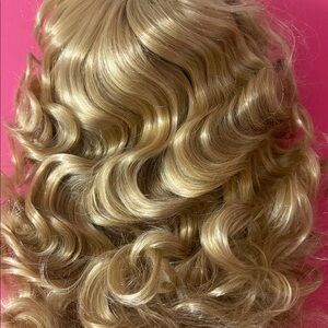 Blonde Curly Hair Wig